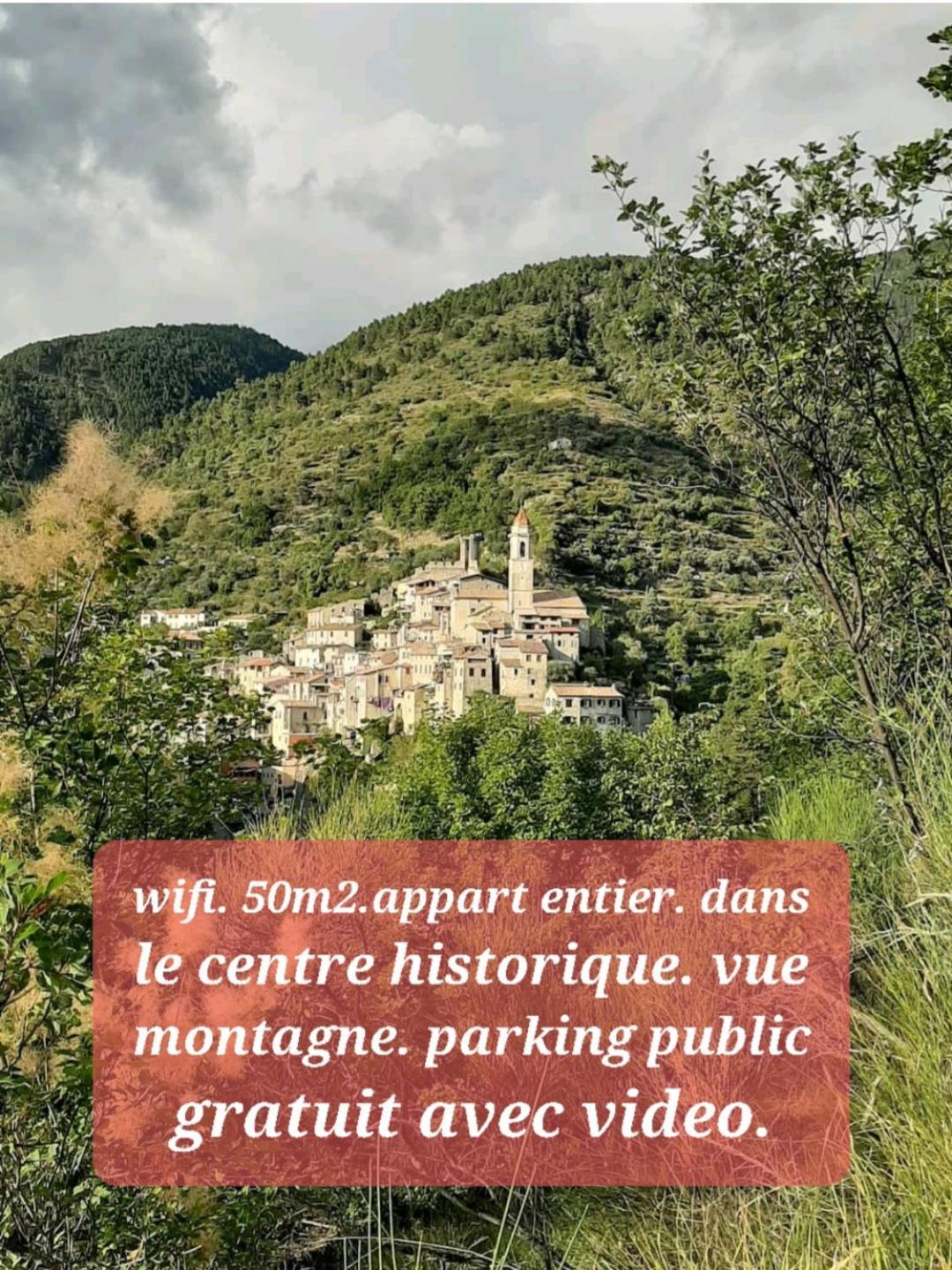Gite Des Remparts Luceram Bagian luar foto